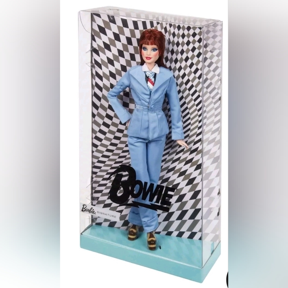 NEW IN BOX Barbie Signature David Bowie Hunky Dory 50th Anniversary